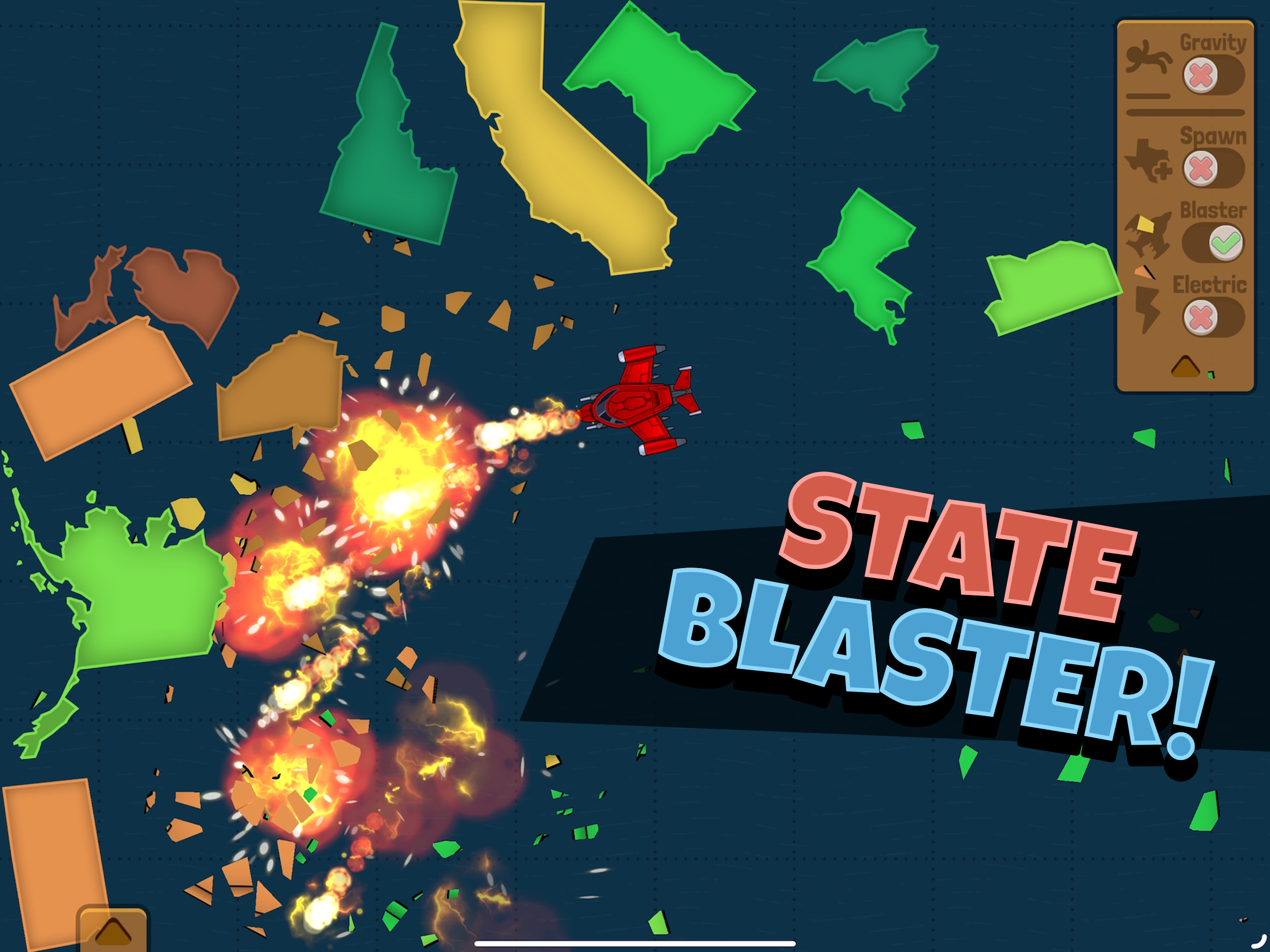 Play the States Blaster Game
